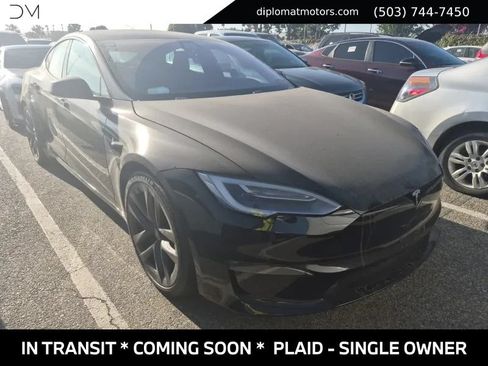 Used 2021 Tesla Model S Plaid AWD/4WD image 3