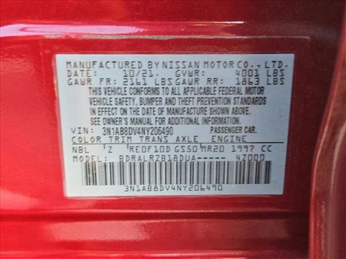 Used 2022 Nissan Sentra SR FWD image 14