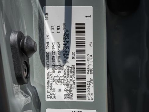 New 2026 Toyota Tundra Limited AWD/4WD image 44