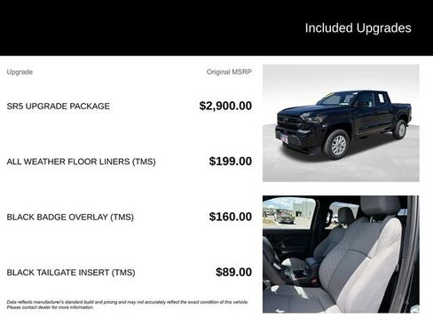 Used 2026 Toyota Tacoma SR5 w/ SR5 Upgrade Package AWD/4WD image 5