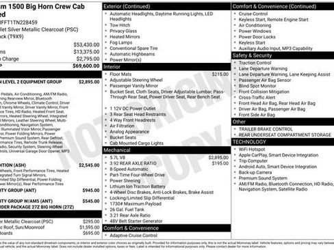 New 2026 RAM 1500 Big Horn AWD/4WD image 33