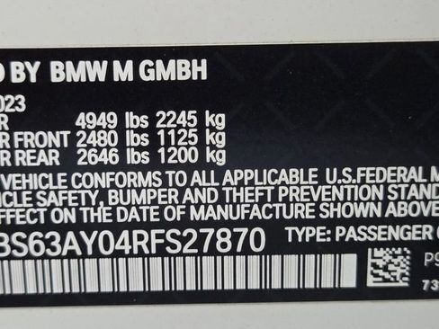 Used 2024 BMW M3 CS w/ M Driver's Package AWD/4WD image 46