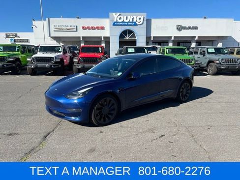 Used 2023 Tesla Model 3 Performance AWD/4WD image 1