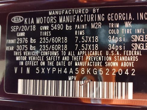 Used 2019 Kia Sorento EX image 33