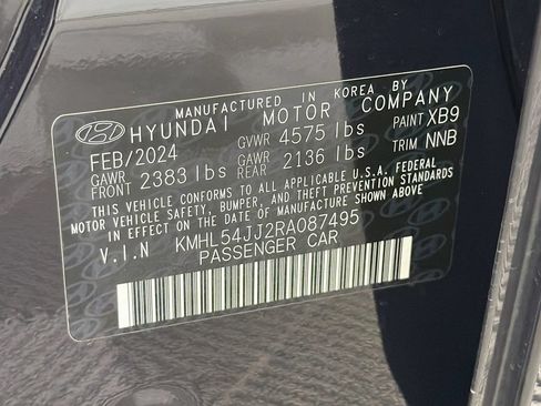 Used 2024 Hyundai Sonata Limited FWD image 35