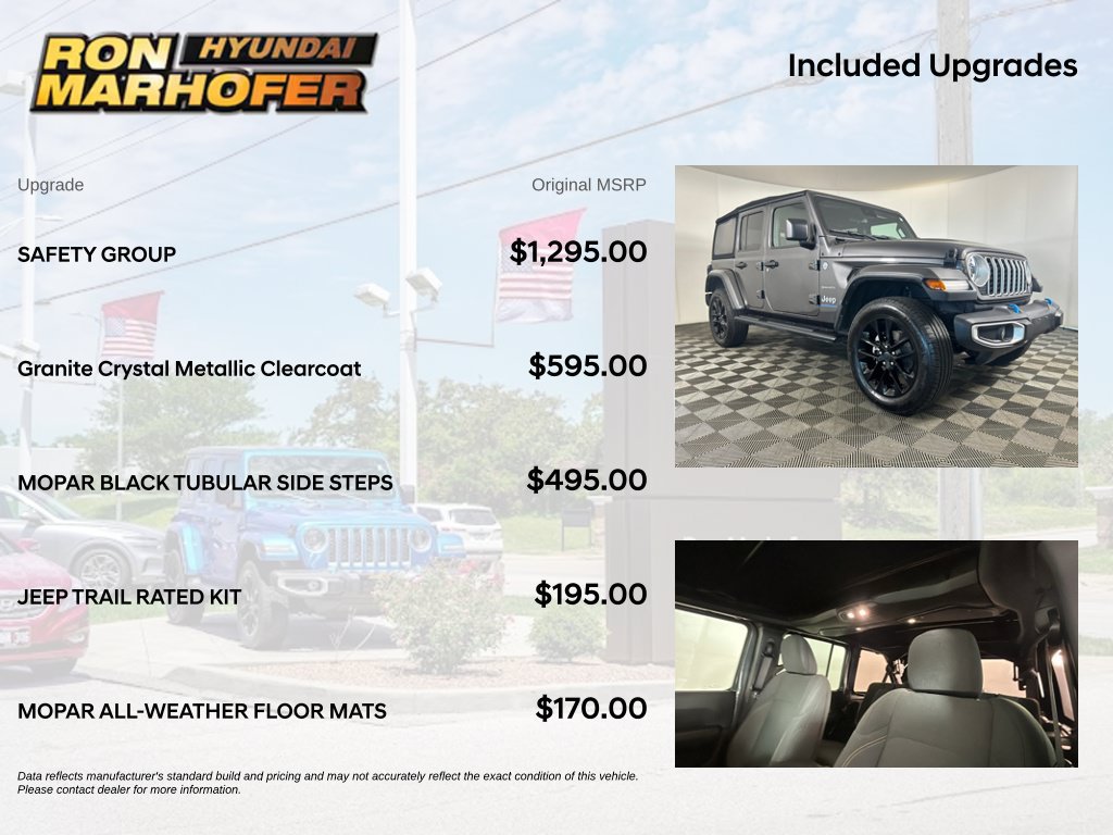 Used 2024 Jeep Wrangler Unlimited Sahara w/ Safety Group AWD/4WD image 6