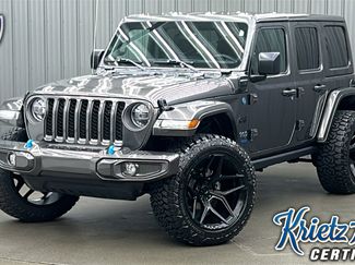 Used 2022 Jeep Wrangler Unlimited Rubicon 4xe w/ Cold Weather Group image 1