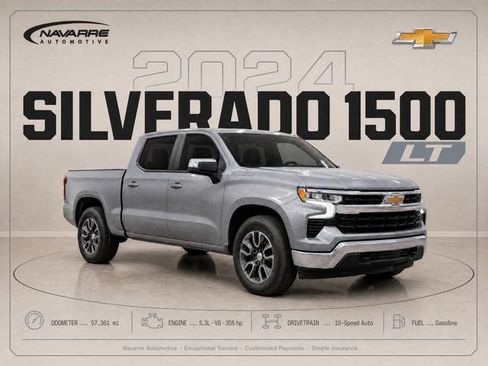 Used 2024 Chevrolet Silverado 1500 LT RWD image 1