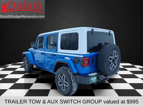 New 2026 Jeep Wrangler Unlimited Sahara w/ Whitecap Package AWD/4WD image 4