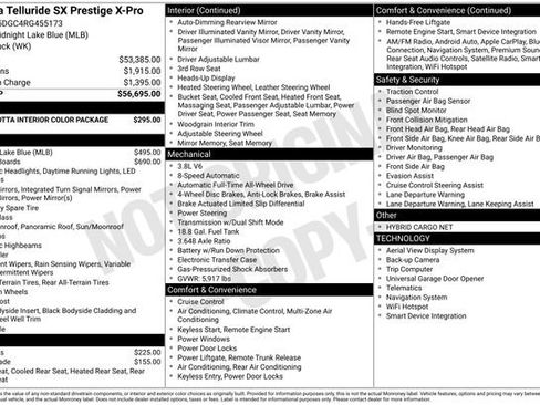 Used 2024 Kia Telluride SX Prestige X-Pro AWD/4WD image 9