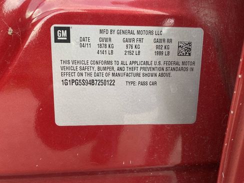 Used 2011 Chevrolet Cruze LT w/ RS Package FWD image 22