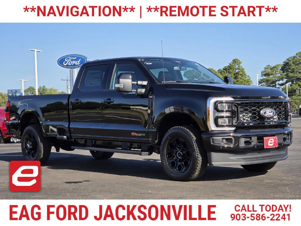 New 2027 Ford F350 Lariat w/ Black Appearance Package AWD/4WD 360° Tour