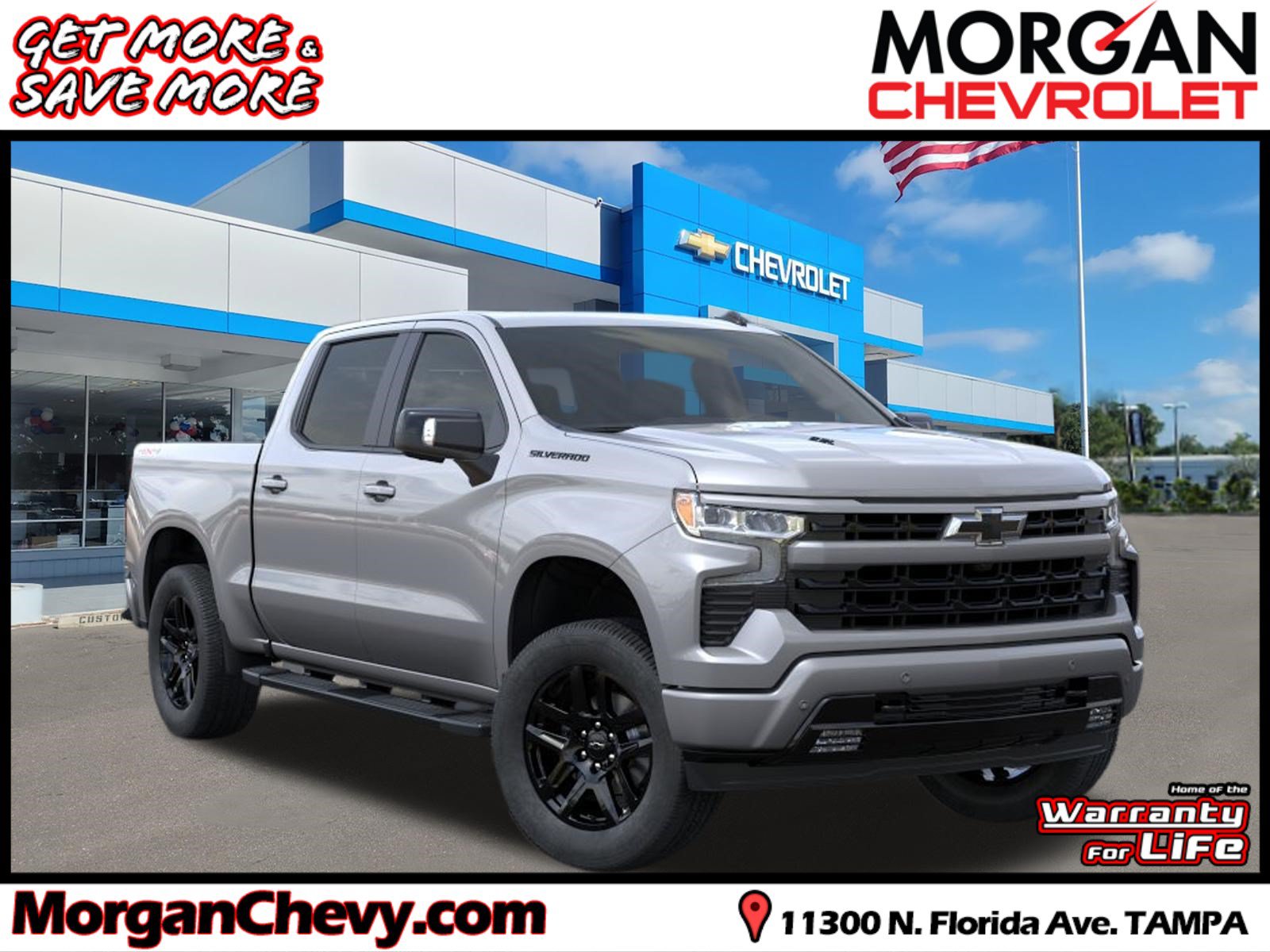 New 2026 Chevrolet Silverado 1500 RST w/ Safety Package AWD/4WD image 1