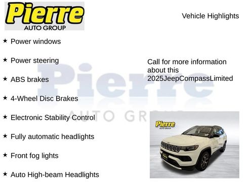 Used 2025 Jeep Compass Limited AWD/4WD image 14