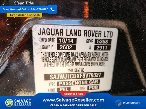 Used 2015 Jaguar XJ AWD image 16