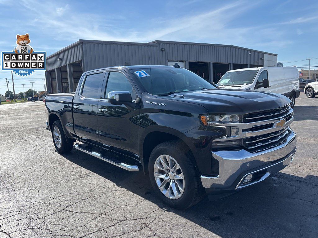 Used 2021 Chevrolet Silverado 1500 LTZ w/ Technology Package AWD/4WD image 7