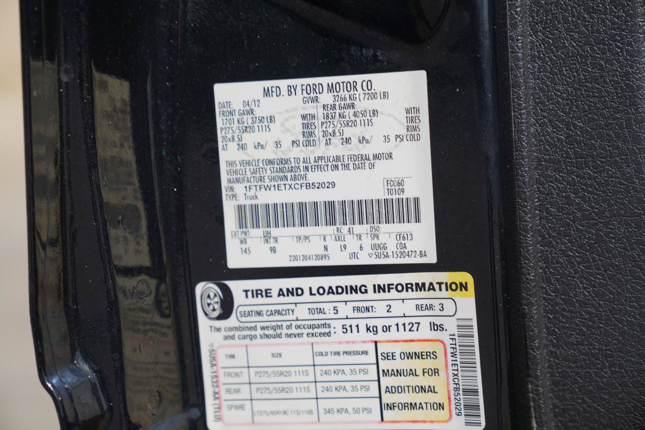 Used 2012 Ford F150 Platinum AWD/4WD image 37