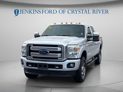 Used 2014 Ford F350 Platinum w/ Snow Plow Prep Package AWD/4WD image 11
