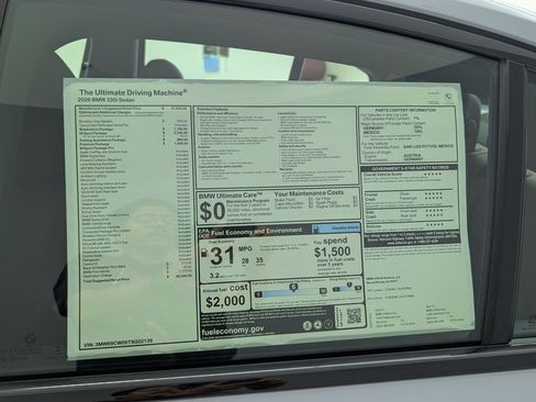 Used 2026 BMW 330i Sedan w/ M Sport Package RWD image 29