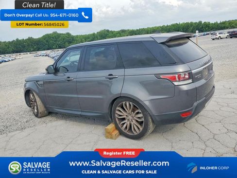 Used 2016 Land Rover Range Rover Sport HSE AWD/4WD image 3