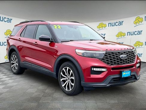 Used 2022 Ford Explorer ST-Line w/ Class IV Trailer Tow Package AWD/4WD image 1