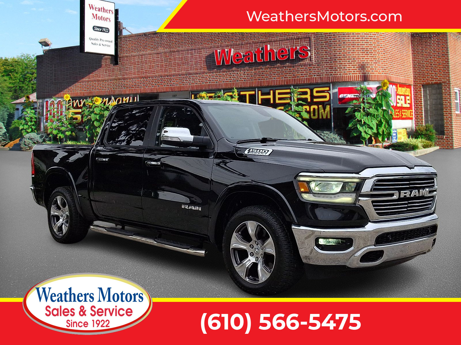 Used 2019 RAM 1500 Laramie AWD/4WD image 1