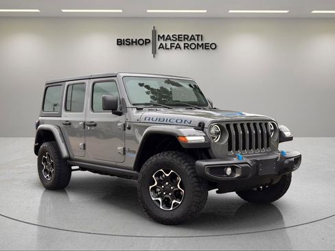 Used 2021 Jeep Wrangler Unlimited Rubicon 4xe w/ Cold Weather Group AWD/4WD image 1