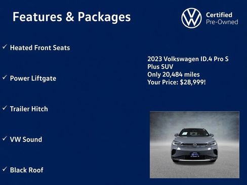 Used 2023 Volkswagen ID.4 Pro S Plus AWD/4WD image 10