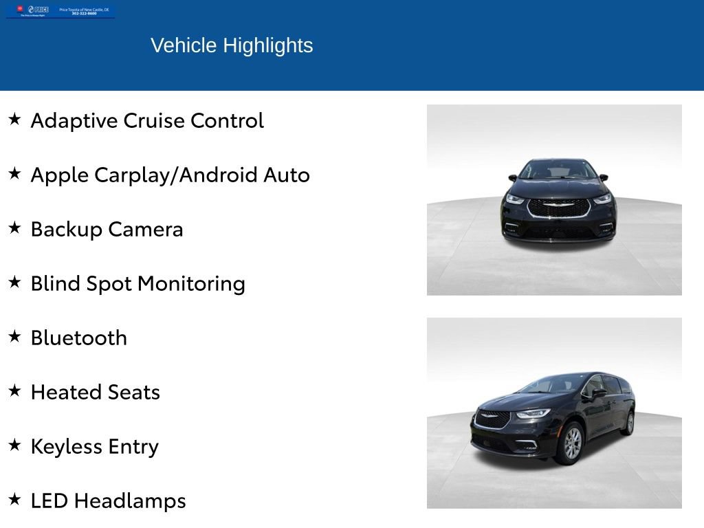 Used 2023 Chrysler Pacifica Touring-L AWD/4WD image 2
