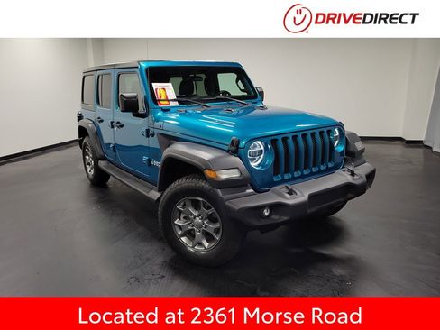 Used 2020 Jeep Wrangler Unlimited Sport image 1
