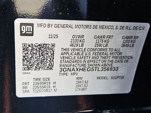 New 2026 Chevrolet Equinox LT w/ Convenience Package II image 25