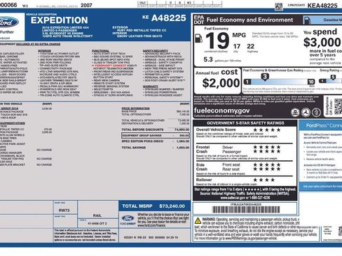 Used 2019 Ford Expedition Limited w/ Special Edition Package image 15