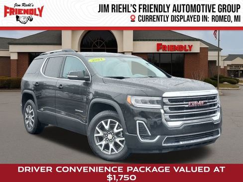 Used 2021 GMC Acadia SLE w/ Driver Convenience Package image 1