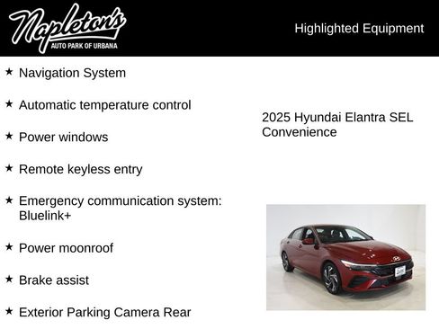 Used 2025 Hyundai Elantra SEL FWD image 15