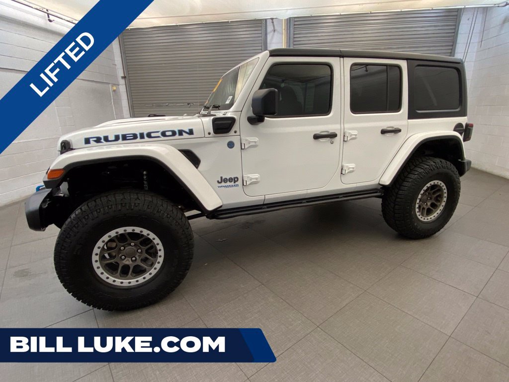 Certified 2021 Jeep Wrangler Unlimited Rubicon 4xe AWD/4WD image 1
