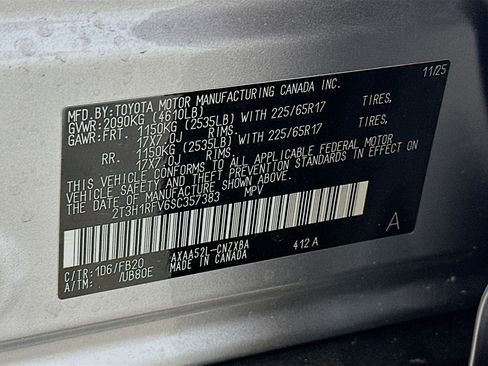 Used 2025 Toyota RAV4 LE image 12