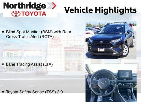 Used 2019 Toyota RAV4 LE w/ All Weather Liner Package image 2