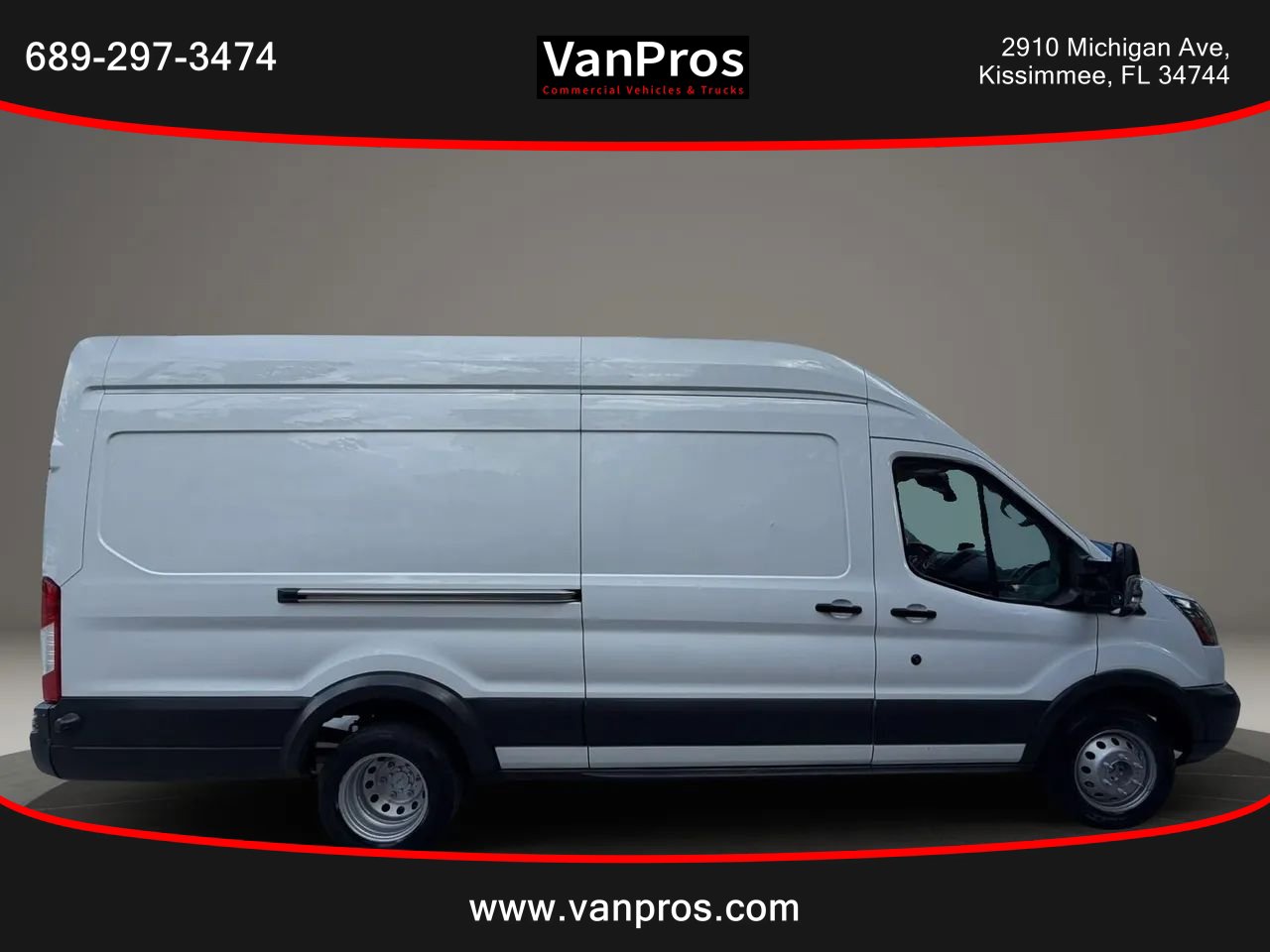 Used 2018 Ford Transit 350 148 High Roof Extended DRW RWD image 6