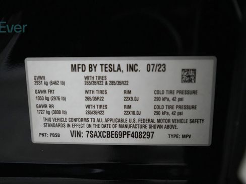 Used 2023 Tesla Model X Plaid AWD/4WD image 28