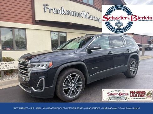 Used 2021 GMC Acadia SLT w/ Premium Package FWD image 1
