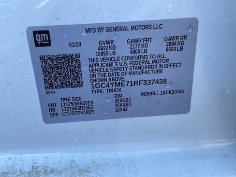 Used 2024 Chevrolet Silverado 2500 Custom w/ Custom Value Package AWD/4WD image 30
