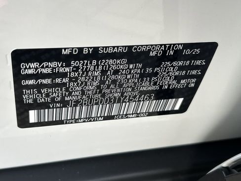 New 2026 Subaru Outback Limited AWD/4WD image 30