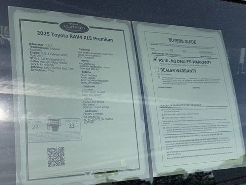 Certified 2025 Toyota RAV4 XLE Premium image 37