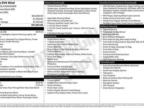 New 2025 Kia EV6 Wind image 31