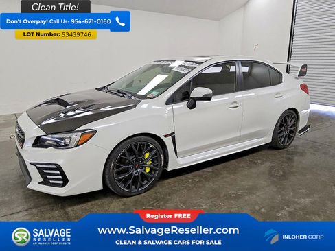 Used 2019 Subaru WRX STI Limited w/ Popular Package #3 (IZT) AWD/4WD image 1