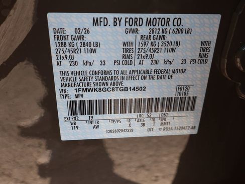 New 2026 Ford Explorer ST w/ Sun And Sound Package AWD/4WD image 42