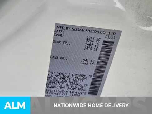 Used 2025 Nissan Altima 2.5 SV FWD image 5