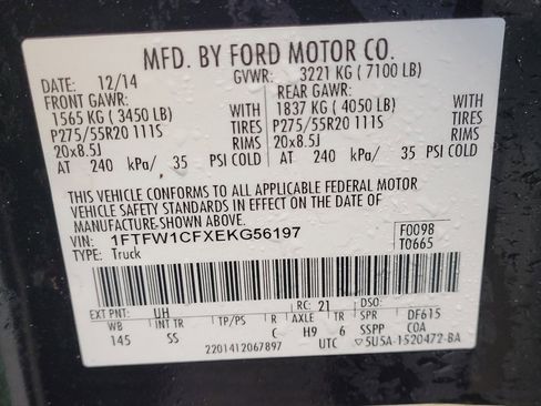 Used 2014 Ford F150 STX w/ Equipment Group 201A Mid image 33