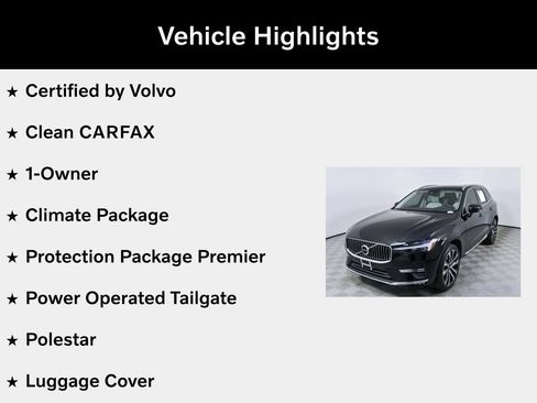 Certified 2023 Volvo XC60 B5 Ultimate w/ Climate Package FWD image 5