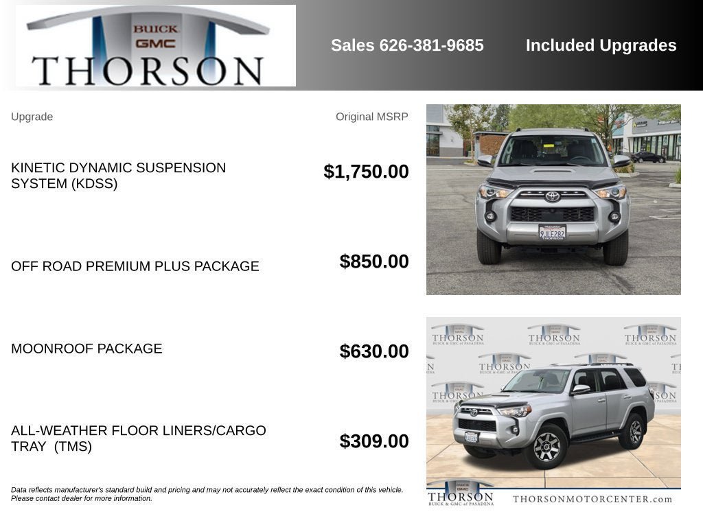 Used 2023 Toyota 4Runner TRD Off-Road Premium w/ Off Road Premium Plus Package AWD/4WD image 7